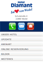 Mobile Screenshot of hoteldiamant.de