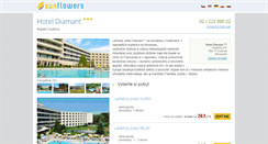 Desktop Screenshot of hoteldiamant.sk